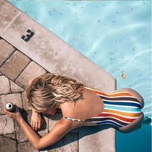 Load image into Gallery viewer, Backless Monokini Swimsuit