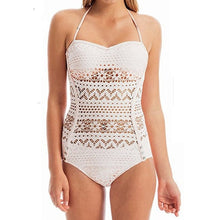 Load image into Gallery viewer, Sexy Lace S-2XL Plus size One piece Swimwear Women Badpak Maio Praia Biquini Swimsuit  Monokini Trikini mujer Maillot de bain