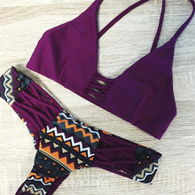 Load image into Gallery viewer, Sexy Brazilian Bikini Beach Swimwear Women Swimsuit Maio praia Biquini Monokini Bikinis mujer banador Stroj Trikini Maillot